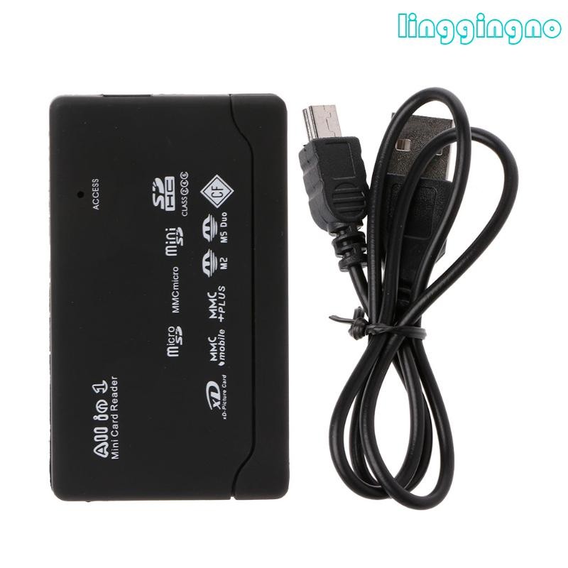 RR Ultra Speed Compact All-in-1 Memory Card Reader and Writer Plug and ...