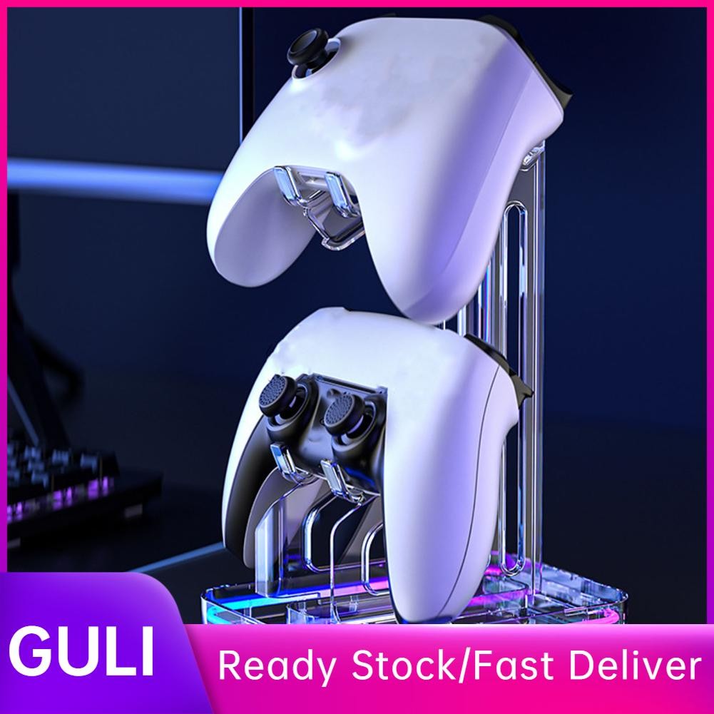 Guli Game Controller Stand Display for Switch Gamepad with RGB Acrylic ...