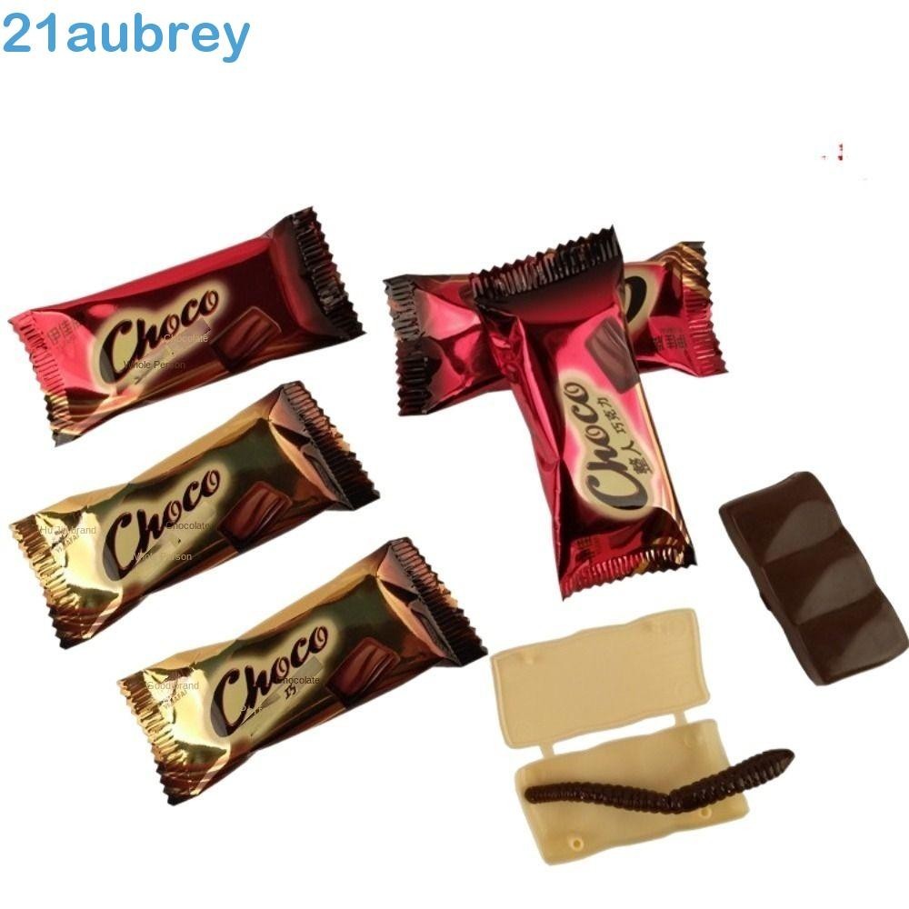 AUBREY1 5PCS Tricks Chocolate Toy, Joke Scares People Candy Toy Prank ...