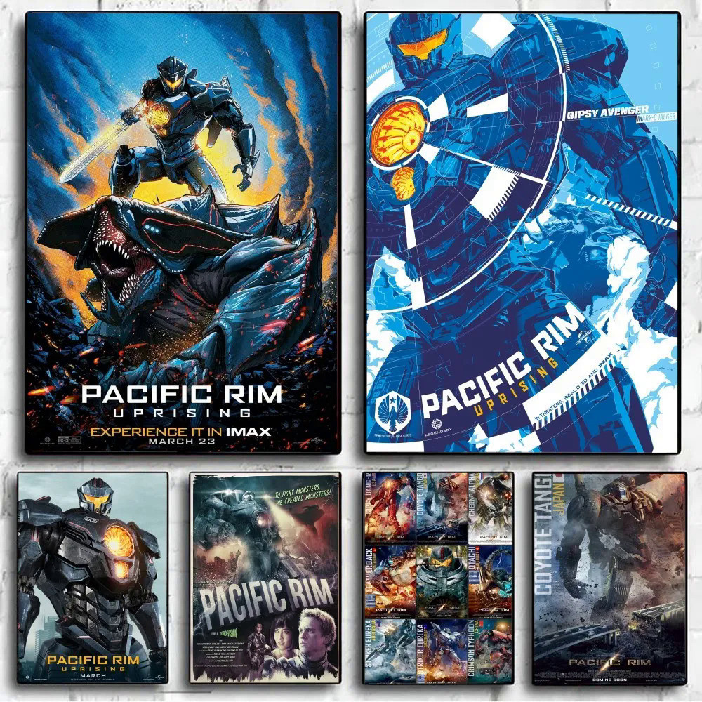 T-Pacific-Movie-Rims Poster No Framed Poster Kraft Club Bar Paper ...