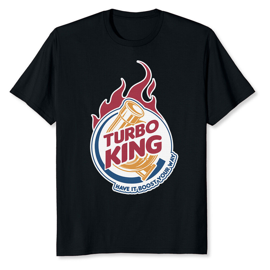 New Vintage Turbo King Drag Racing Have It Boost Your Way T-Shirt ...