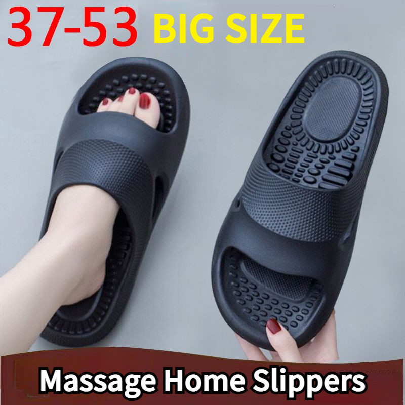Extra Large Size Slippers Men 51-45 Sandal Non-Slip Bathroom Massage ...