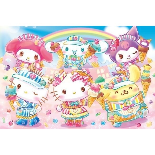 Ready Stock [Sanrio] Puzzle 1,000 Pieces Children's Puzzle Educational ...