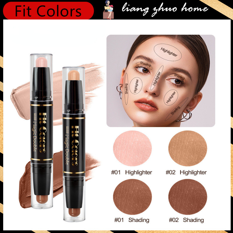 Fit Colors New Contour Stick Double Head Bronzer Contour Stick ...