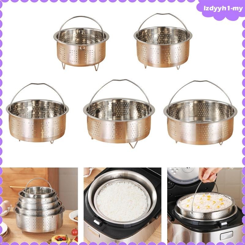 Steel Insert Stackable Pans For Instant Pot Stackable Steamer
