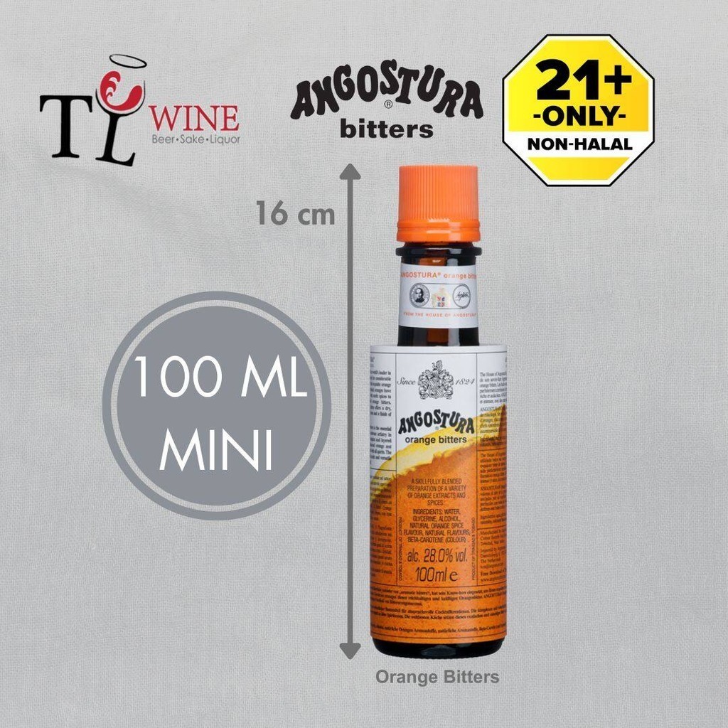 ANGOSTURA Orange bitters 100ml Cocktail bitters ALC 28 Duty paid 100