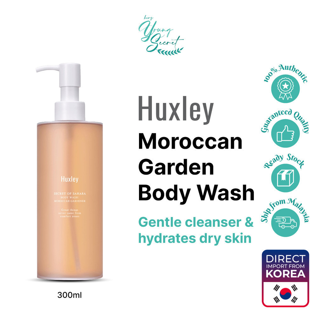 Huxley Body Wash Moroccan Gardener (300ml) Shopee Malaysia