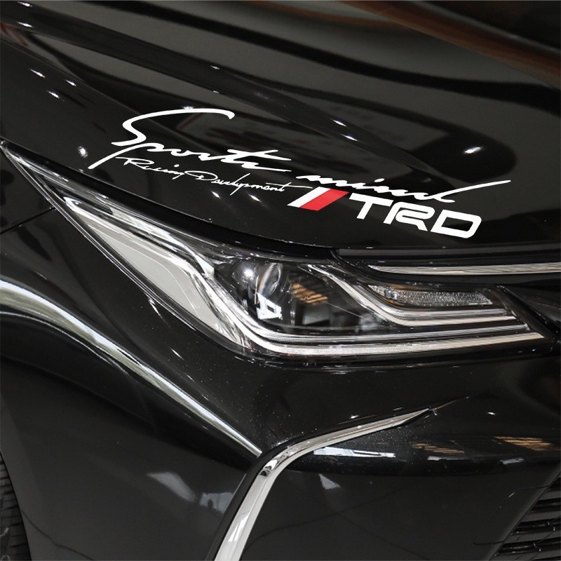 [Ready Stock]K564# Sport Mind Racing Development TRD Vinyl Stickers ...