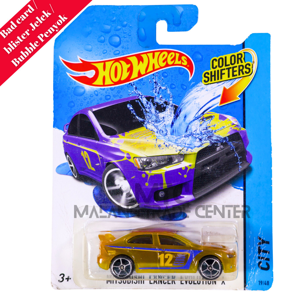 Hot Wheels 2008 Lancer Evolution X-Rays Color Shifters Mitsubishi ...