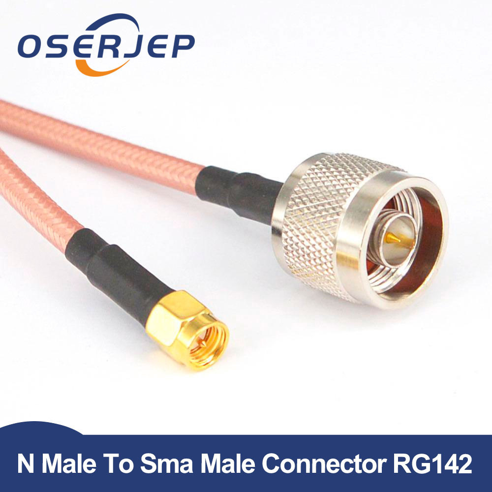 Wifi Antenna N Male To Sma Male Connector Rg142 15cm 50 Cm 100 Cm 200 Cm Shopee Malaysia 4008