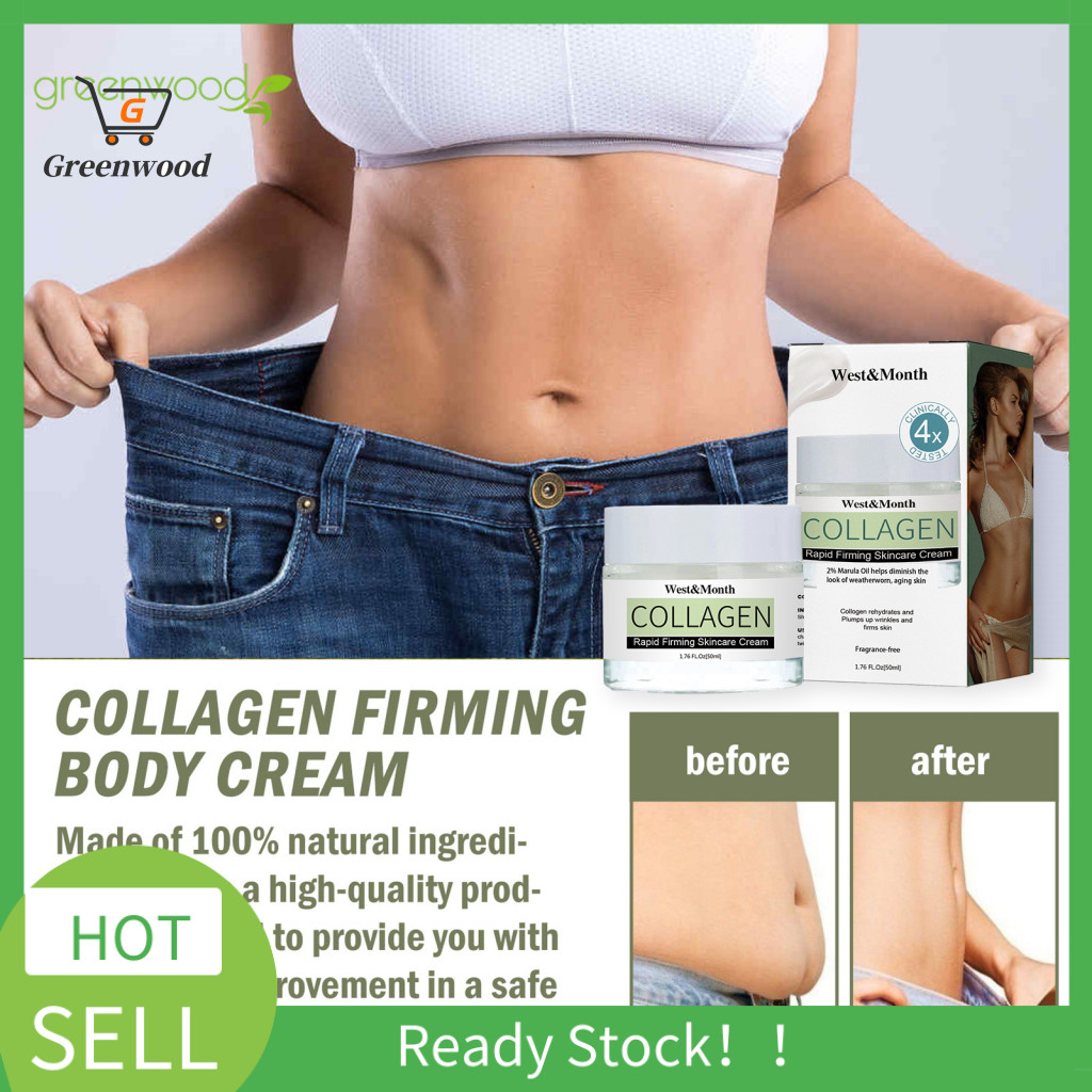 GRE Powerful Slim Cream 50ml Collagen Body Slim Cream Effective Fat ...