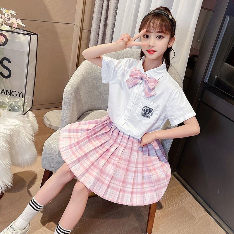 Girls Jk Uniform Pleated Skirt Genuine 9 Year Old Primary School
