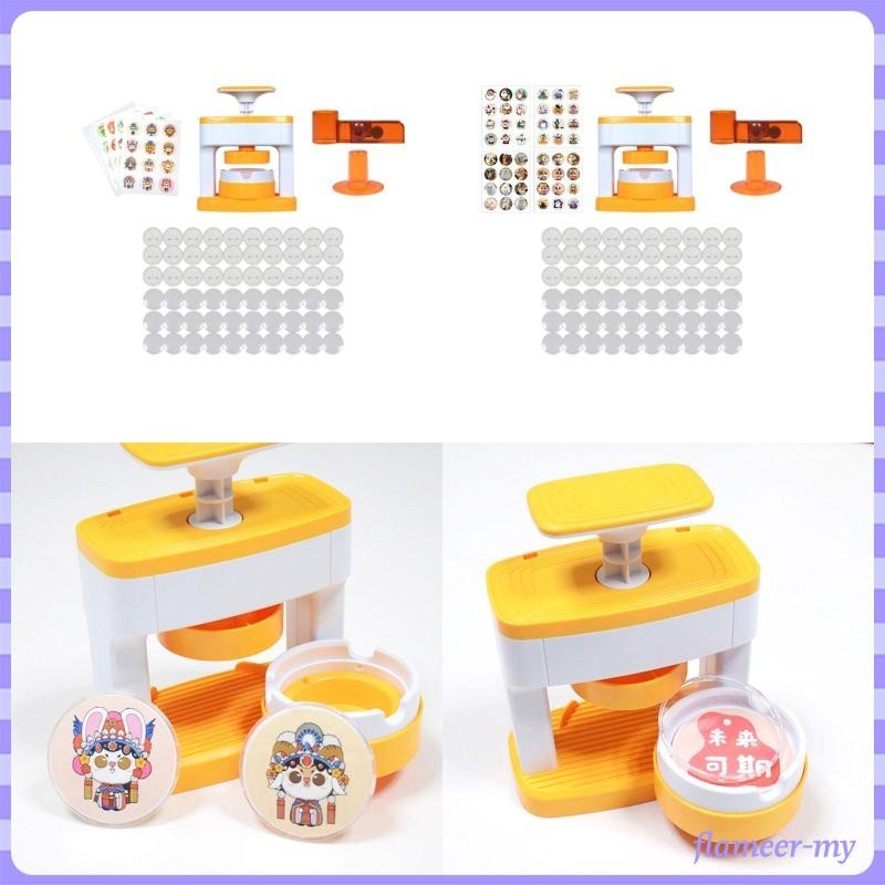[FlameerMY] DIY Pin Button Maker Decorative Gift 55mm Starter Kits ...