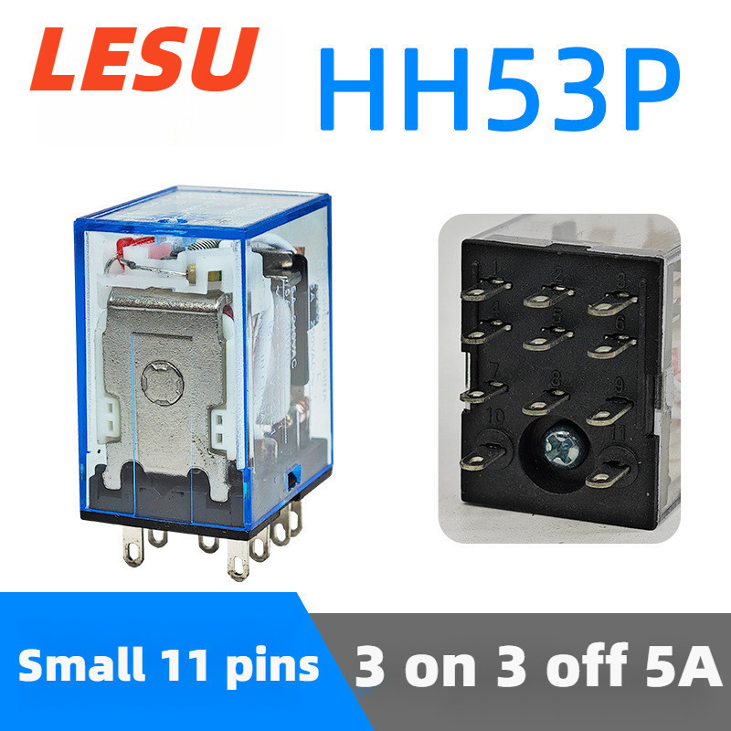 LESU Small intermediate relay base 8 pin 14 pin with MY2NJ LY2NJ MY4NJ ...