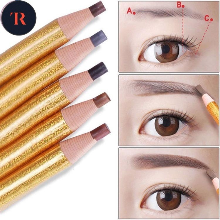 TR woman waterproof Tear Pull Eyebrow Pen female long-lasting Anti ...