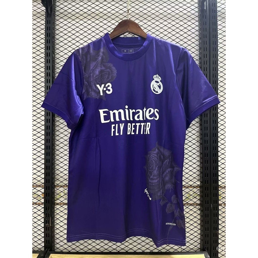 Real Madrid Y3 202425 High Quality Purple Men