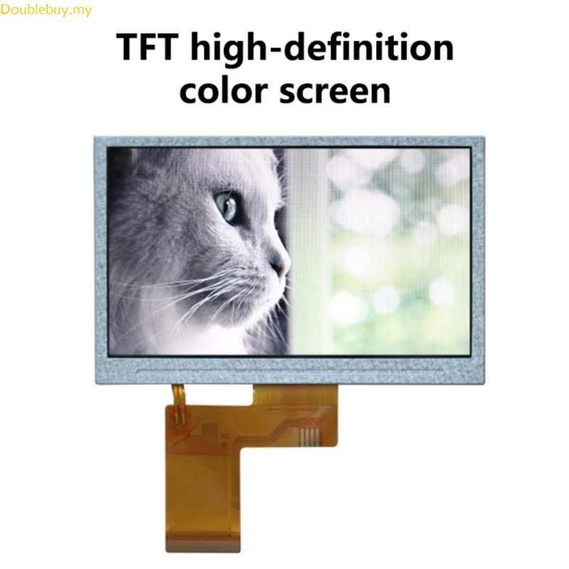 Doublebuy 4 3Inch TFT LCD Monitoring Screen 480x272 Color LED Backlight ...