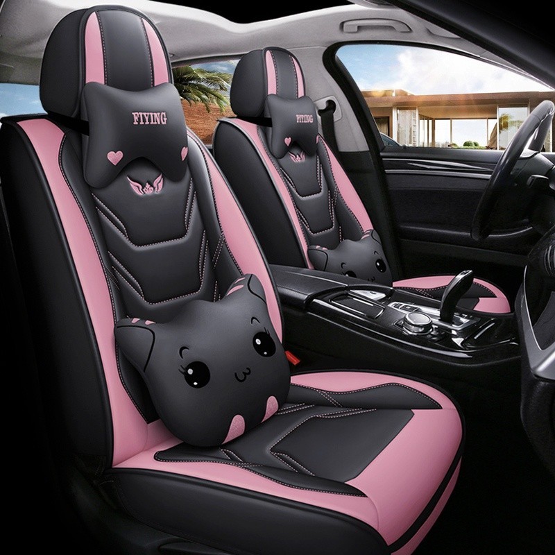 PU Leather Car Seat Cover Seat Cushio-Wira Saga Iswara Saga Blm Flx Vvt ...