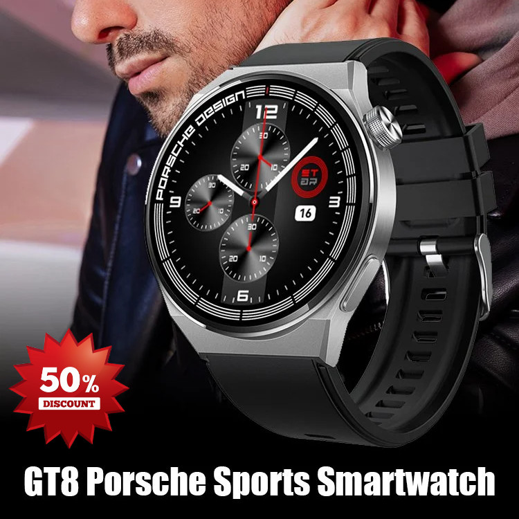 GT8 Porsche Smartwatch\Health Monitoring Business Phone Watch\Heart