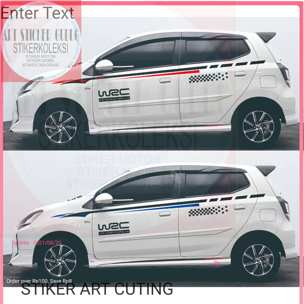 Agya Cutting Sticker: Seni Dekorasi Mobil yang Ramah Kantong dan Ekspresif