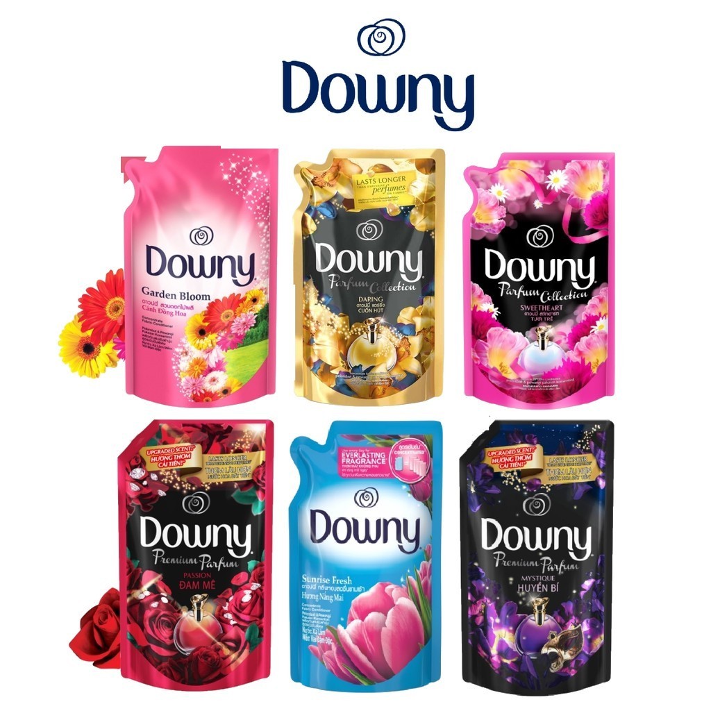 Downy Concentrate Fabric Conditioner Mystique/Sweetheart/Passion ...