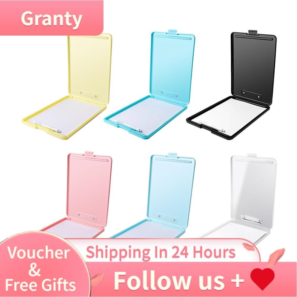 Granty Paper Clip Board Integrated Design Anti Slip A4 Multi Purpose ...