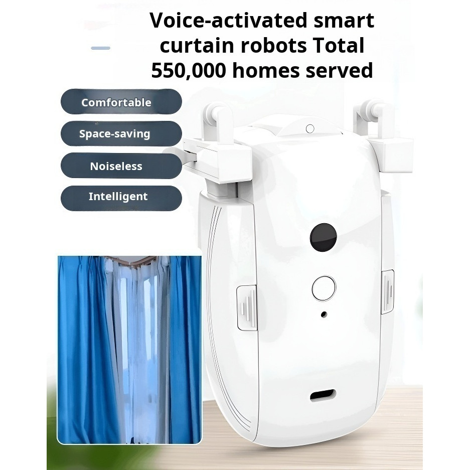 Tuya Smart Curtain Robot Electric Installation Companion Universal ...