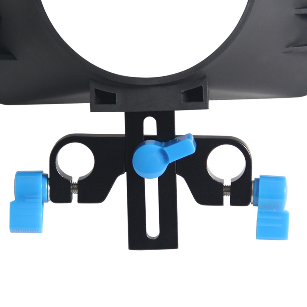 M1 Matte Box Camera Shade for 15mm Rail Rod Follow Focus Rig Cage ...