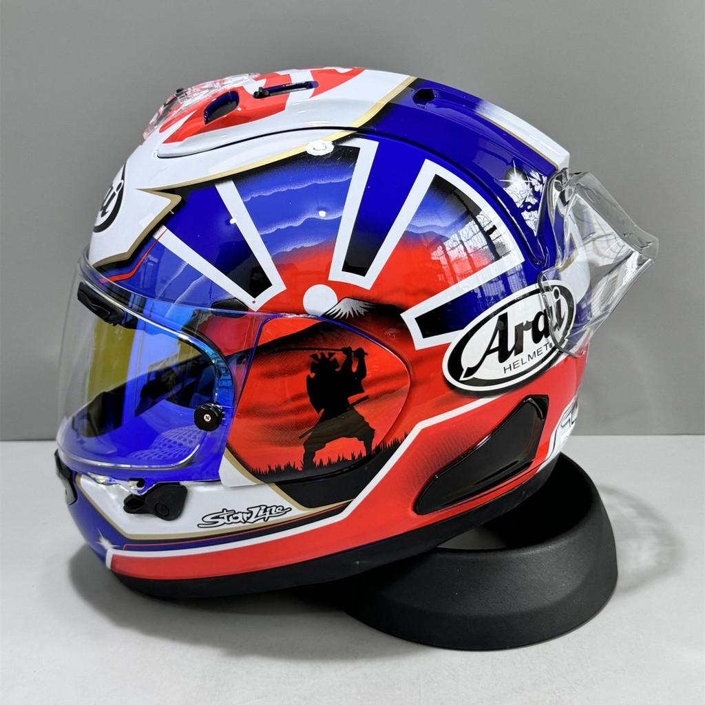 ARAI RX7X Blue Guard Full Face Helmet Arai RX7X Full Face Helmet Arai ...