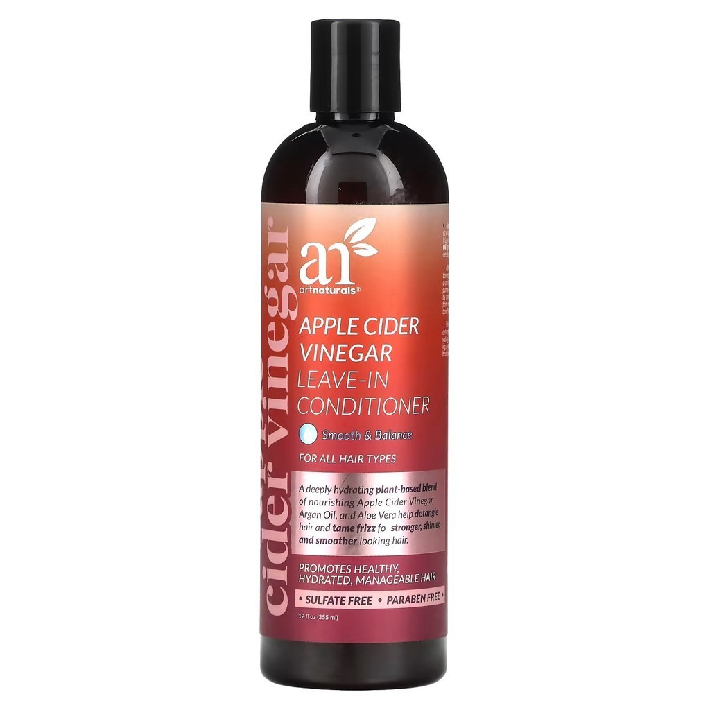 artnaturals, Apple Cider Vinegar LeaveIn Conditioner, 12 fl oz (355 ml