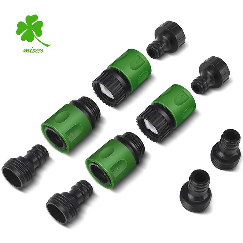 Garden Quick Connect Release Water Hose Fittings Plastic Connectors ...