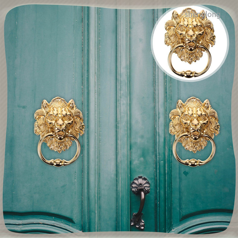 Gold Door Handles Decor Dresser Knocker Decoration Cupboard Pull Decorative Hardware Antique