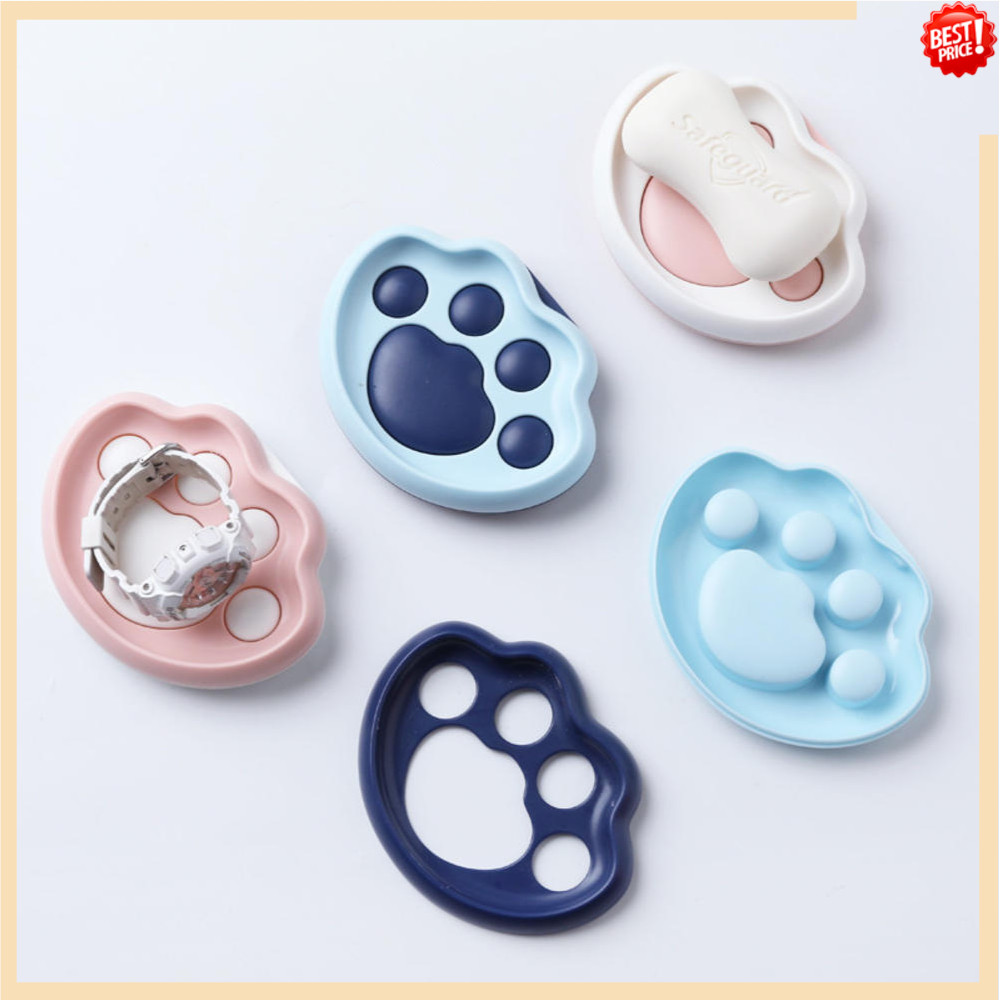 High Quality Cat's Paw Soap Dish Wall-mounted Soap Rack Storage Basket ...