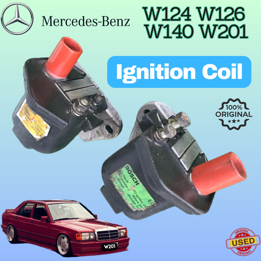 Ignition Coil Original Used For MERCEDES Benz W124 W126 W140 W201