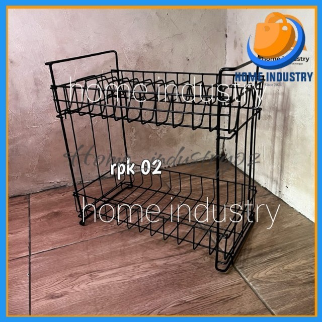 Rpk 02 Wire Dish Rack/Wire Rack/Iron Rack/Kitchen Dish Rack/Wastfel ...