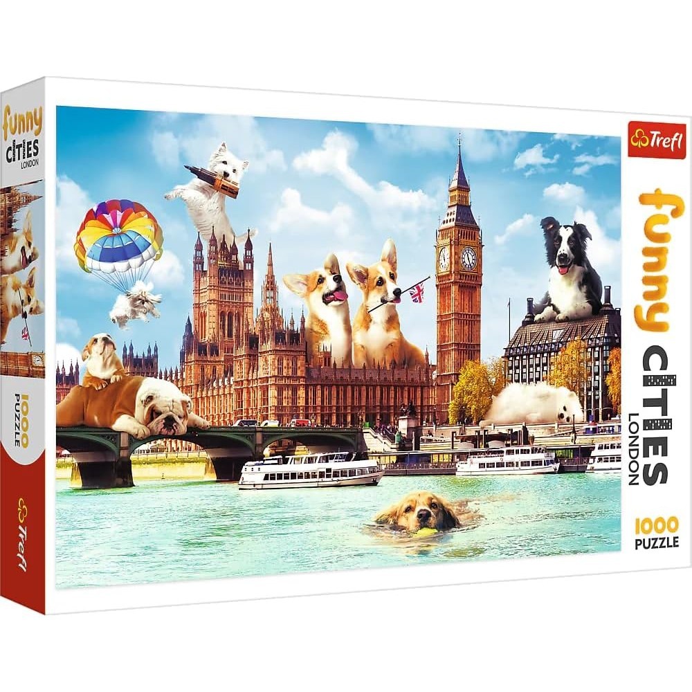 Trefl Puzzle 1000 Pièces Palais Westminster Londres UFT Tech