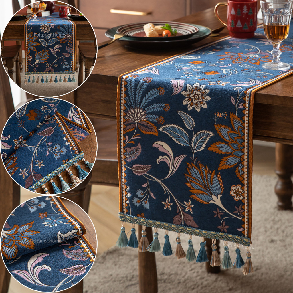 Table Mat European Retro Style Central Table Cloth High-quality ...