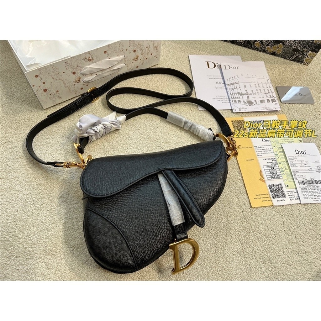D Saddle Classic Handbag Shoulder Bag (with Box) | Shopee Malaysia