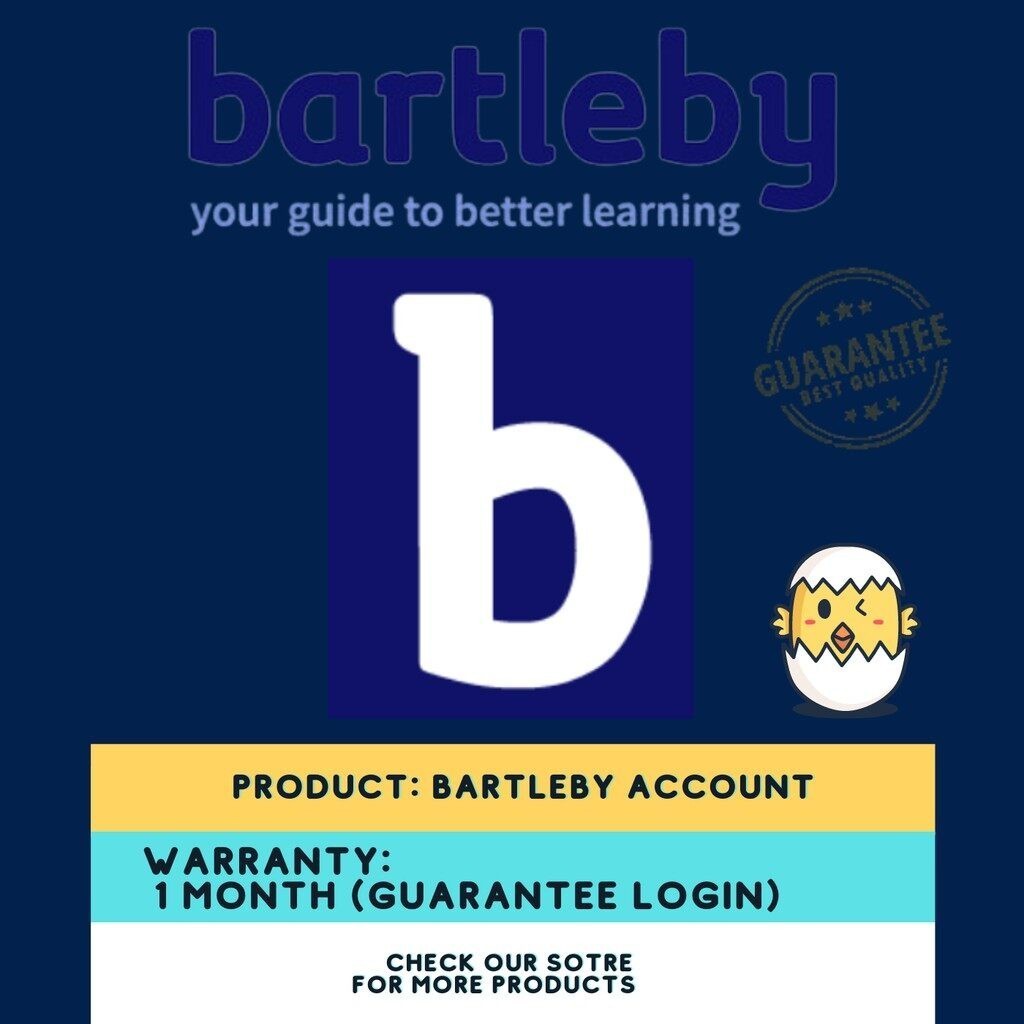 Bartleby / Quizlet Account (30 Days Warranty) | Shopee Malaysia
