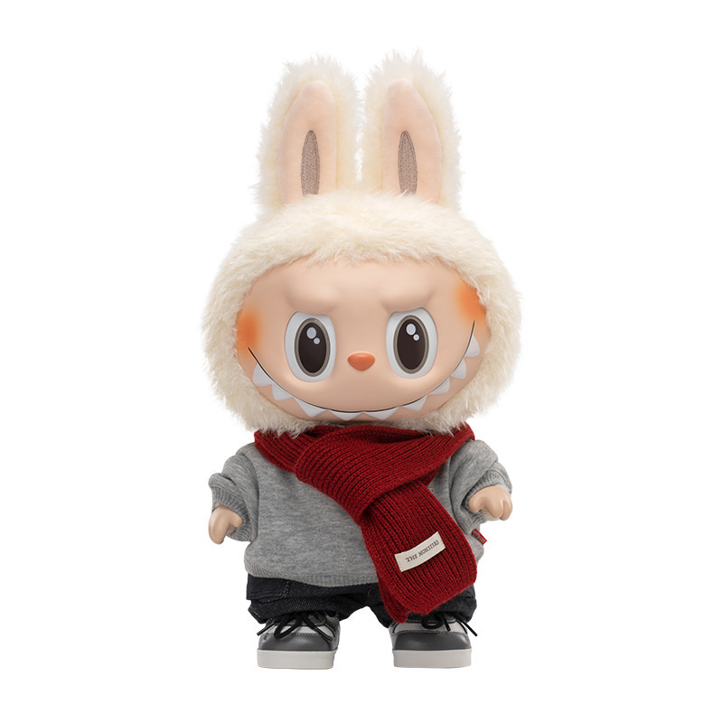 Labubu Vinyl Plush Doll Second Generation VAN Co-Branded POPMART Pop ...