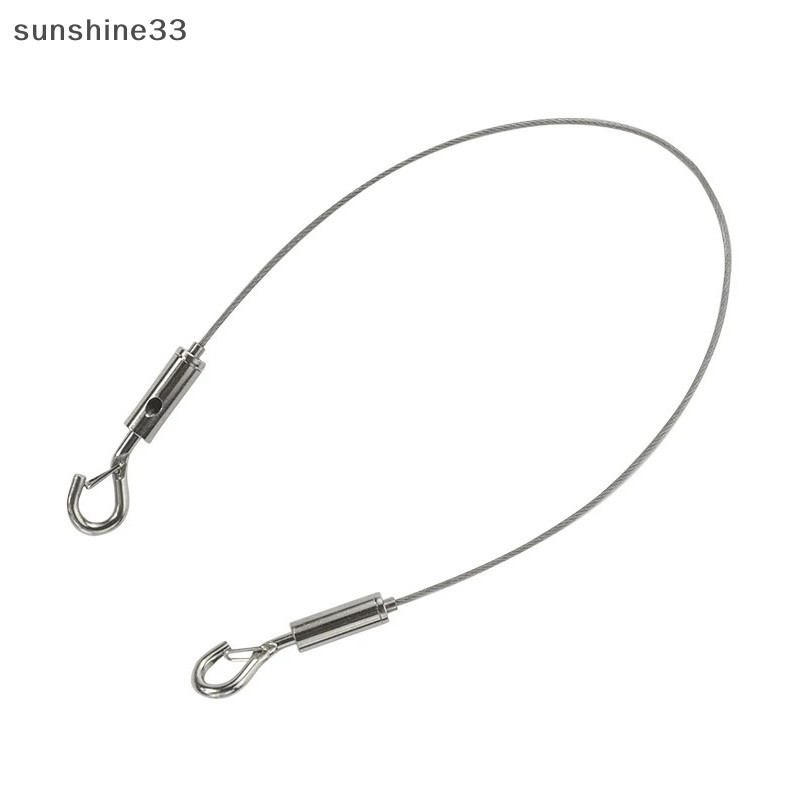 sun Adjustable Automatic Wire Rope Spring Hook Clothesline Hanging ...