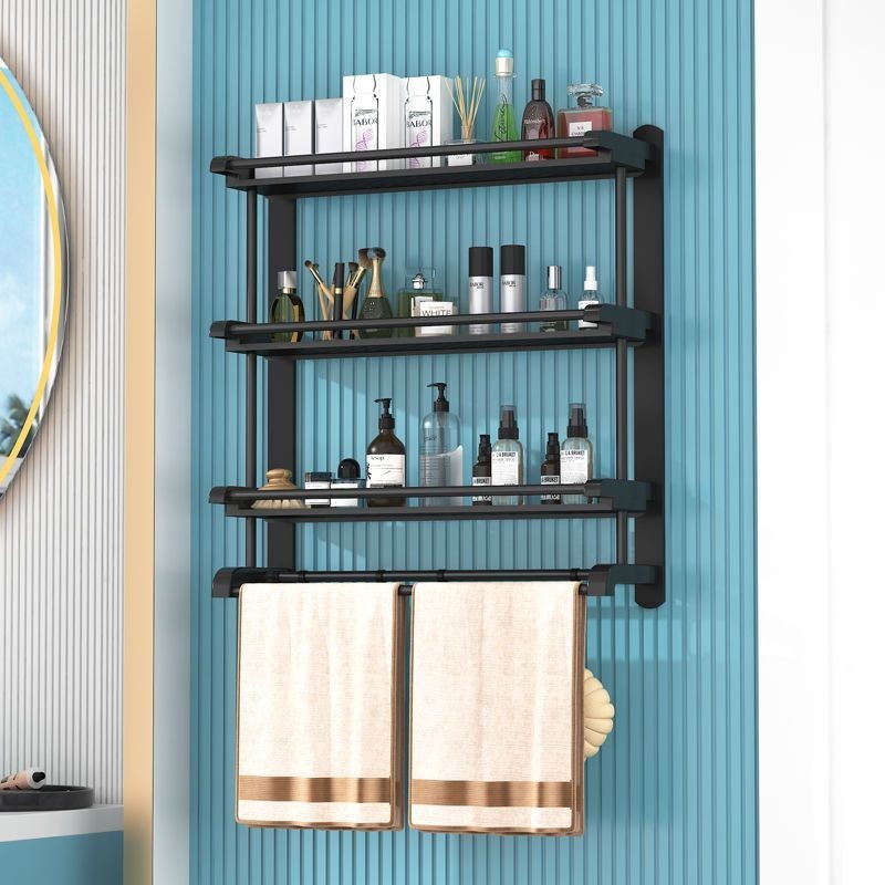 Bathroom Rack Bathroom Rack Toilet Bathroom Wall-Mounted Rack Stainless ...