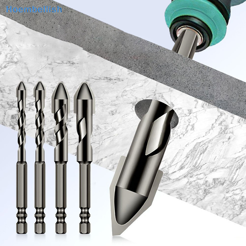 Hoe> Glass Tile Ceramic Punching Rock Slab Hexagonal Drill Bit High ...