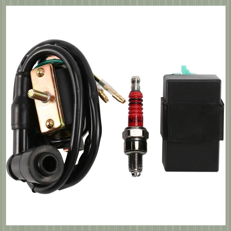 ( S U Z B )12V Coil + 5 Pin CDI + Plug Chinese ATV Quad 50 70 90 110 Cc ...