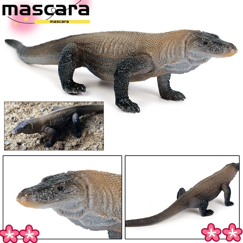 Komodo Dragons Models Gift Zoo Scene Early Learning Lifelike Wild ...