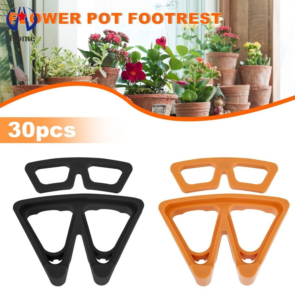 30Pcs Plant Pot Feet Wear Resistant Flower Pot Risers Novel Pot Lifters
