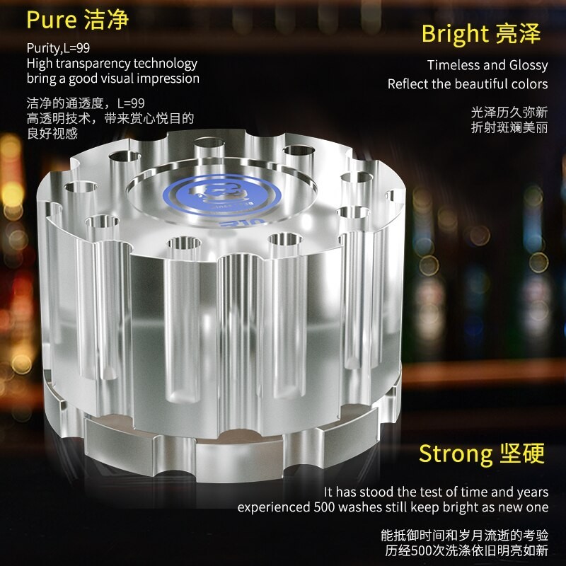 MECHANIC R10 9-hole Storage Rack Crystal Rotating Mobile Phone ...