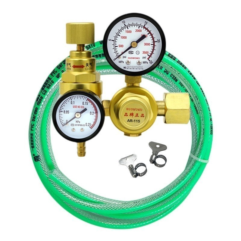 Argon High Flow Brass Regulator Welding Regulator Constant Pressure Gas ...