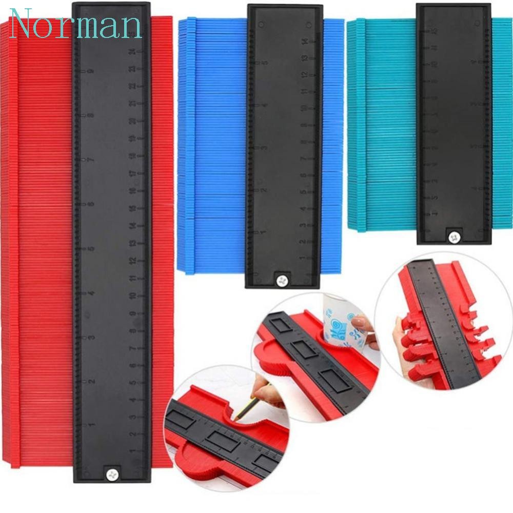 NORMAN Shape Contour Gauge, Plastic Edge Shape Duplicator, 5inch/10inch ...