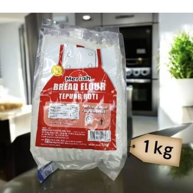 Meriah Tepung Roti Bread Flour 1kg | Shopee Malaysia
